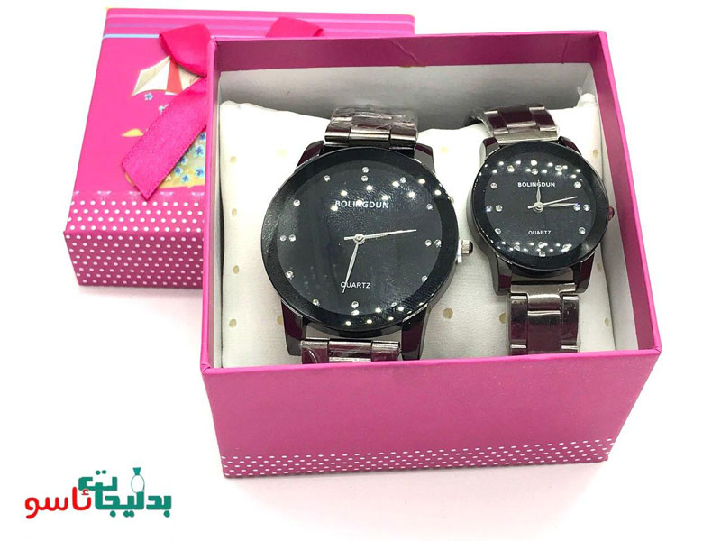 set4 ساعت ست کادویی وفانتزی استیل