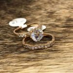 حلقه و پشت حلقه نگین دار واصلی ژوپینگ